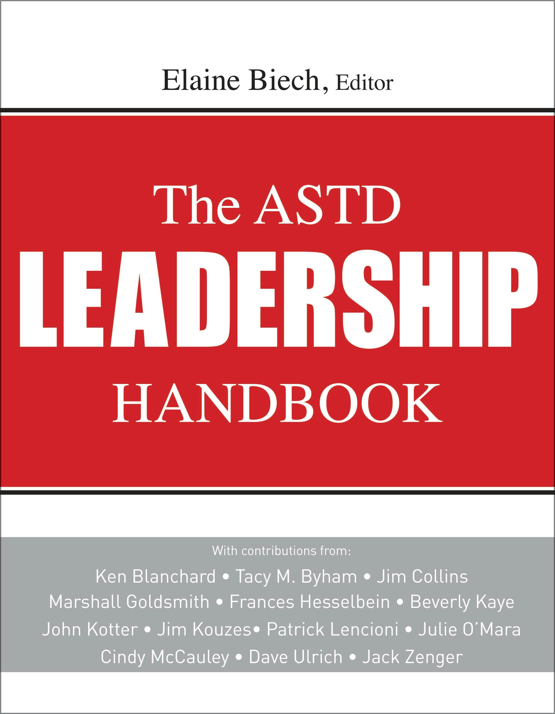 Book cover image for The ASTD Leadership Handbook ISBN: 9781607283584
