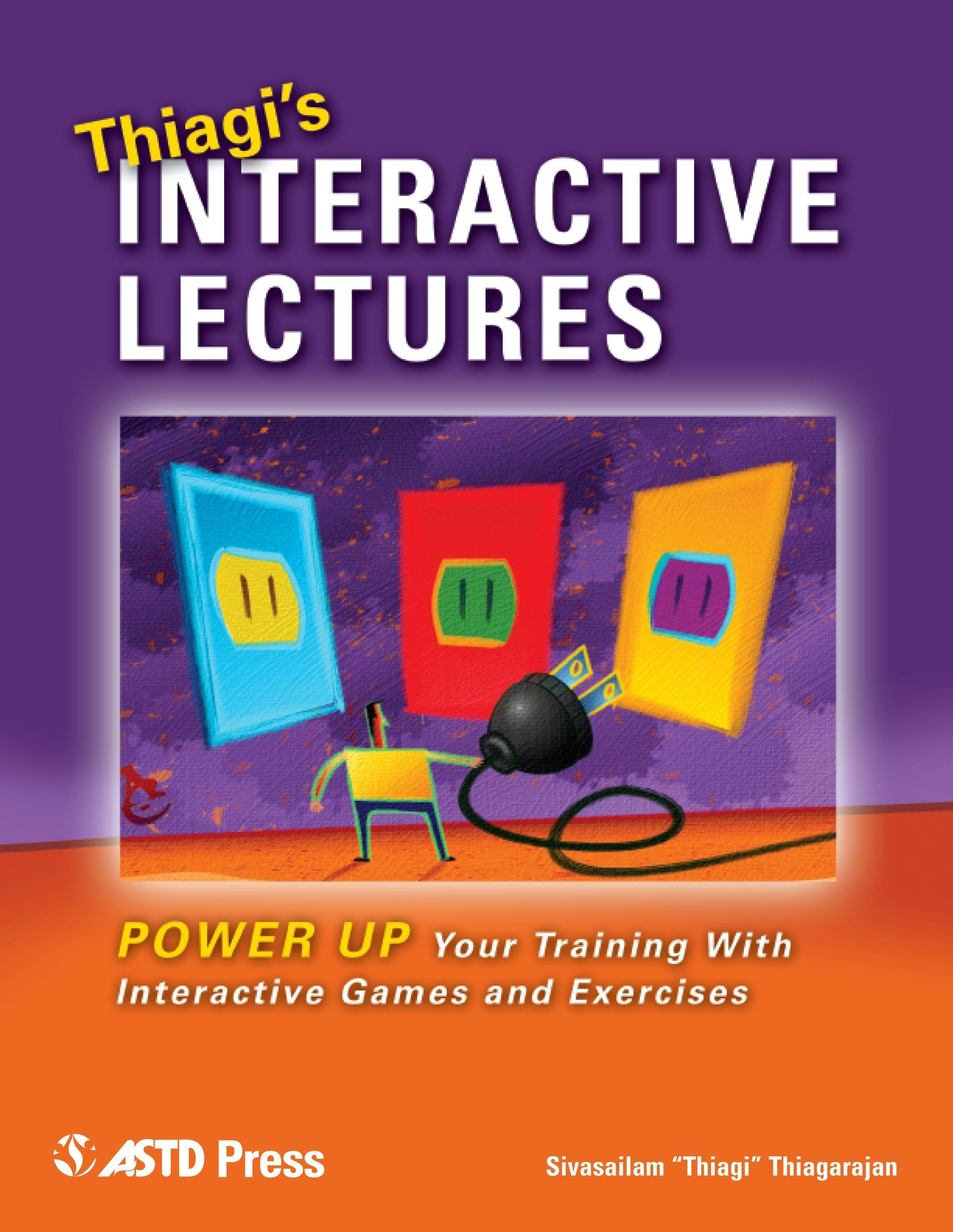 Book cover image for Thiagi's Interactive Lectures ISBN: 9781607284772