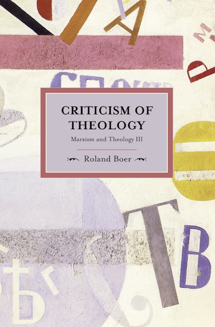 Criticism of Theology