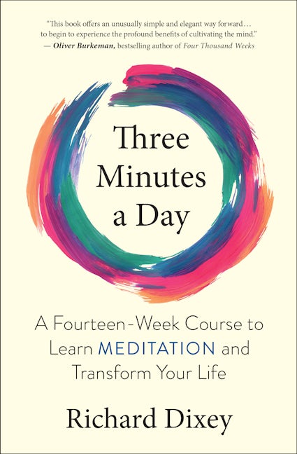 Book cover image for Three Minutes a Day ISBN: 9781608688838