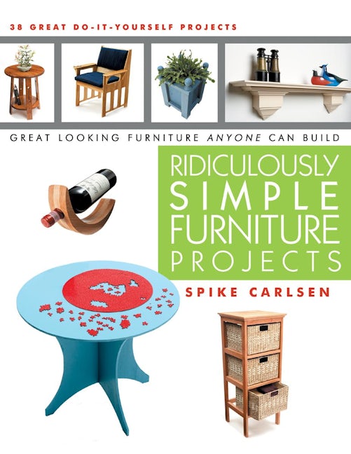 Book cover image for Ridiculously Simple Furniture Projects ISBN: 9781610350044