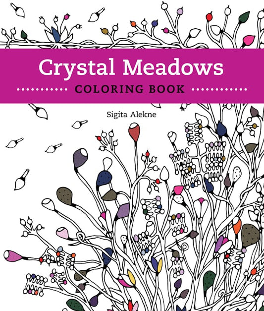 Crystal Meadows Coloring Book