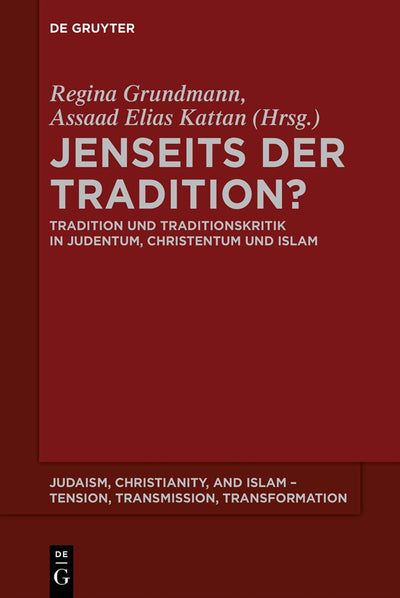 Cover image for Jenseits der Tradition?, isbn: 9781614516811