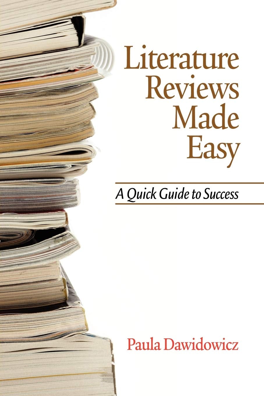 Book cover image for Literature Reviews Made Easy ISBN: 9781617351921