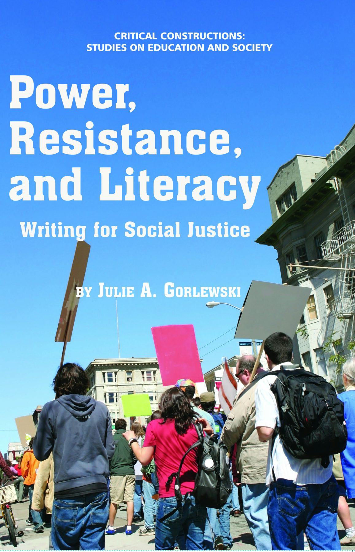 Book cover image for Power, Resistance, and Literacy ISBN: 9781617354069