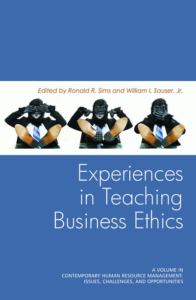 Cover image for Experiences in Teaching Business Ethics, isbn: 9781617354700