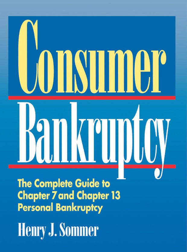 Cover image for Consumer Bankruptcy, isbn: 9781620456439