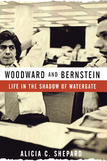 Book cover image for Woodward and Bernstein ISBN: 9781620457689