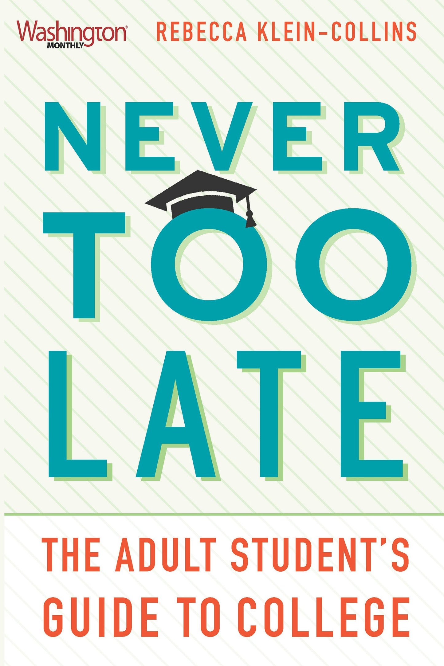 Book cover image for Never Too Late ISBN: 9781620973226