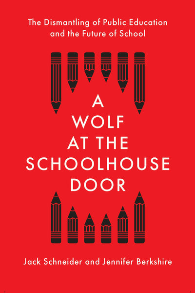 Cover image for A Wolf at the Schoolhouse Door, isbn: 9781620974940