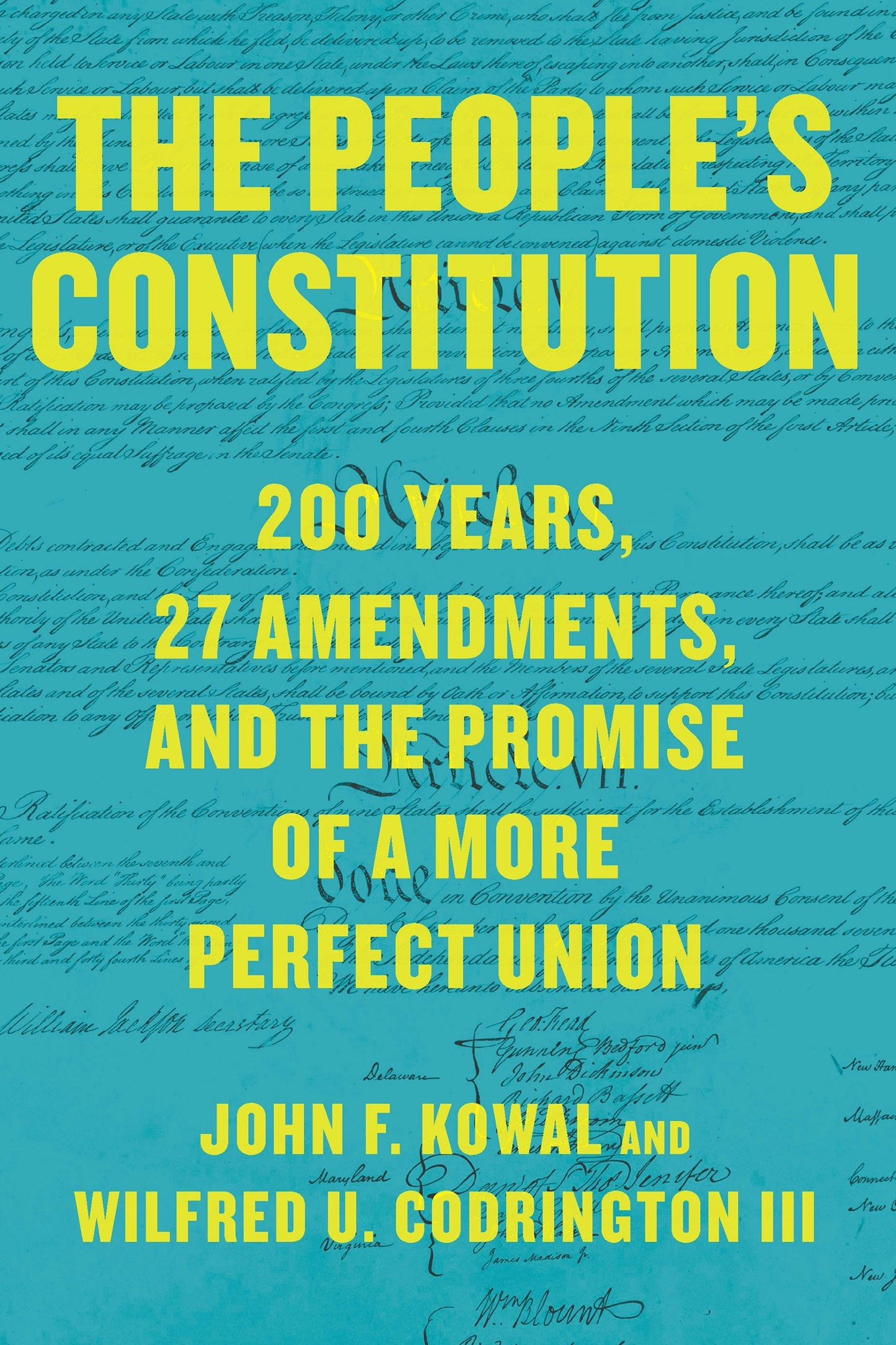 Book cover image for The People’s Constitution ISBN: 9781620975626