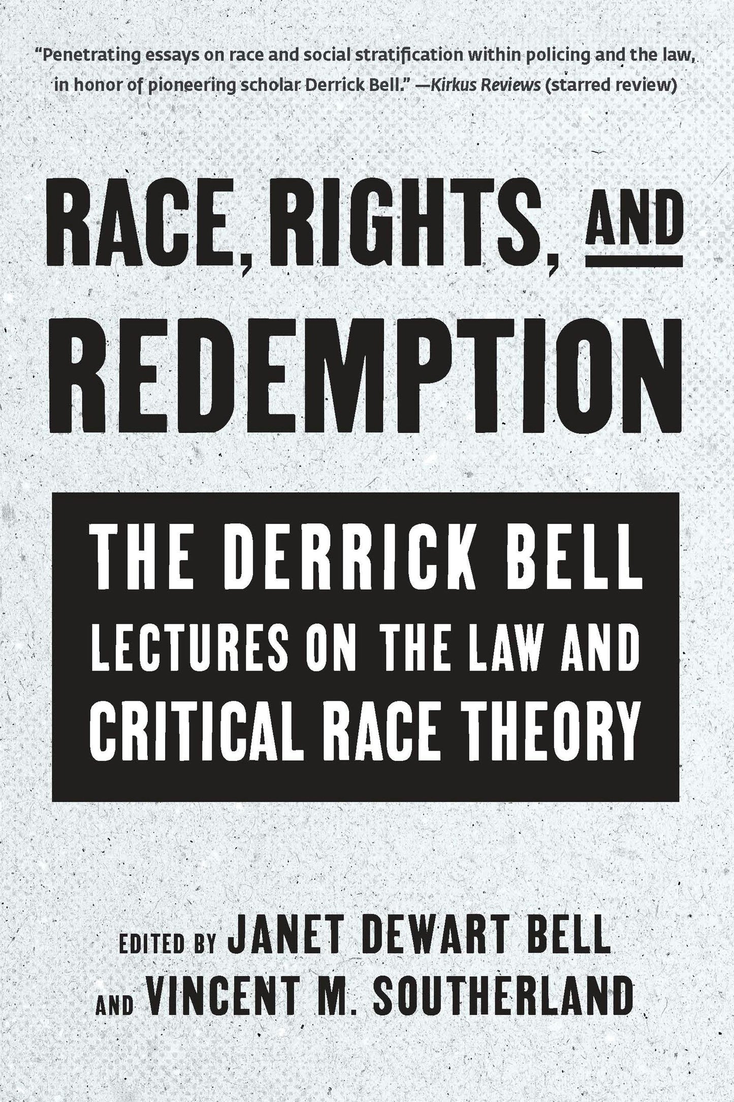 Book cover image for Race, Rights, and Redemption ISBN: 9781620977354