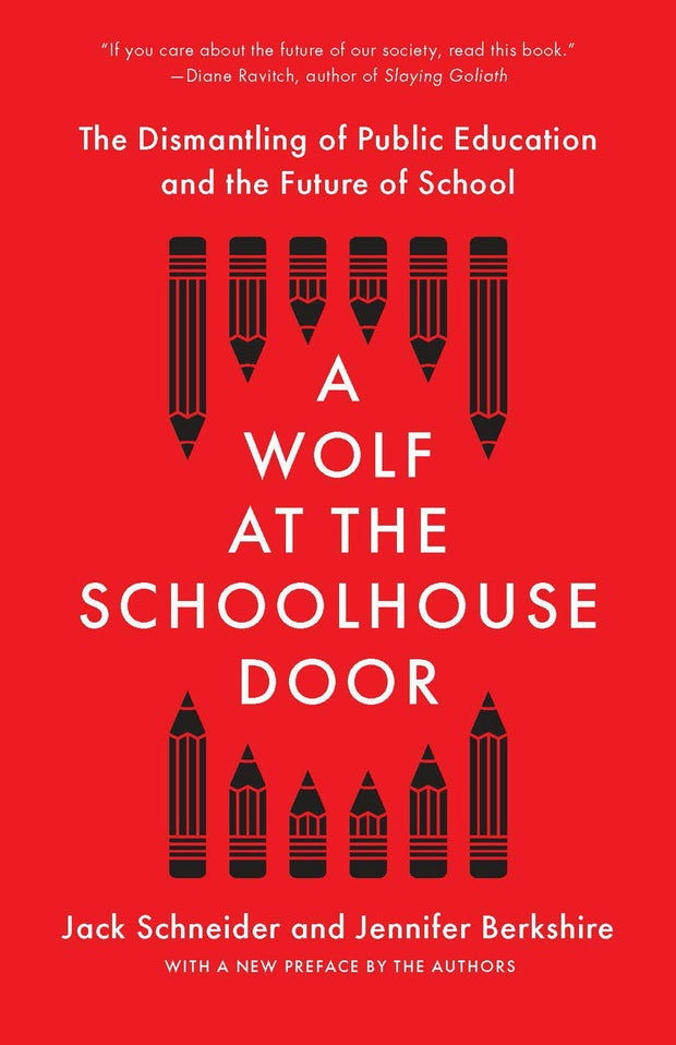 Cover image for A Wolf at the Schoolhouse Door, isbn: 9781620977958