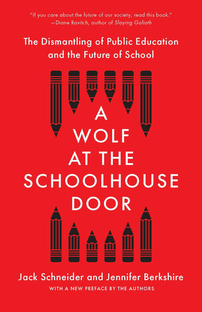 Cover image for A Wolf at the Schoolhouse Door, isbn: 9781620978122