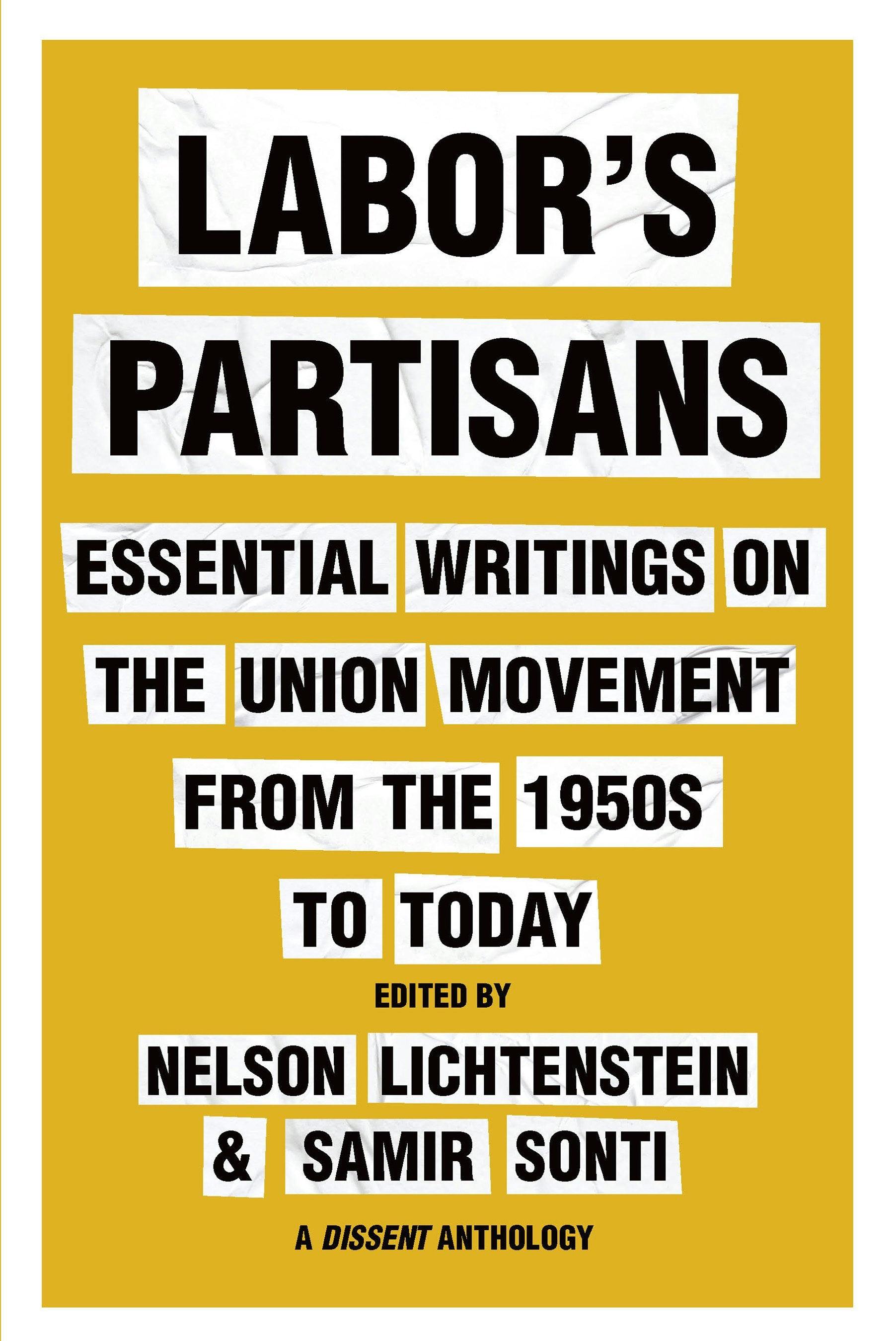Book cover image for Labor’s Partisans ISBN: 9781620978924