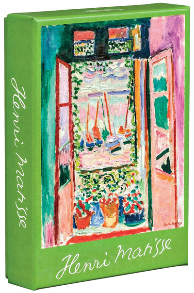 Cover image for teNeues - Notecards: Henri Matisse, Notecard Box, Blank Inside, 20 Full Color Notecards with 20 Classic White Envelopes, Gift Box, Magnetic Enclosure, isbn: 9781623256036