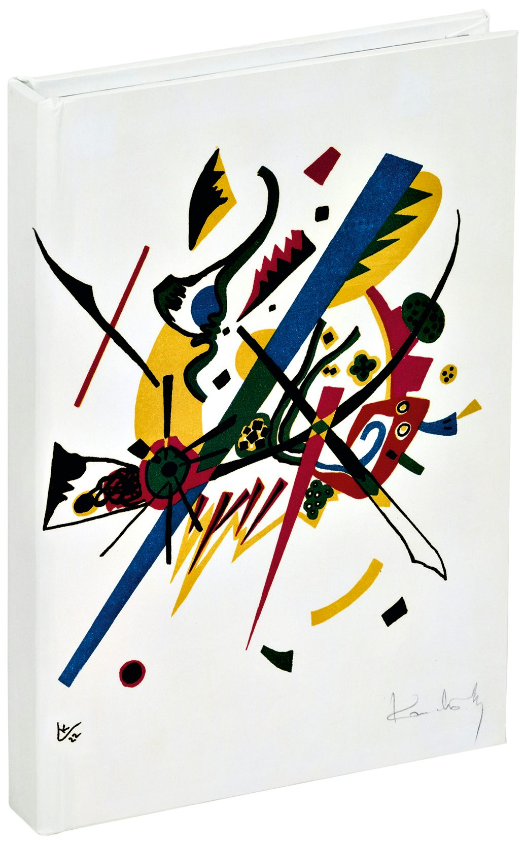 Book cover image for teNeues - Mini Sticky Book: Small Worlds by Wassily Kandinsky, Sticky Notes, Hardcover Notepad, Pocket-Sized - 130 Full Color Sticky Notes Inside ISBN: 9781623258436