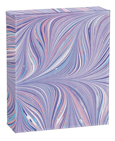Cover image for teNeues - QuickNotes: Blue and Purple Florentine Marbled Paper Design, Notecards, 20 Full Color Notecards with 20 Classic White Envelopes, Blank Inside, Keepsake Gift Box, Magnet Closure, isbn: 9781623258764