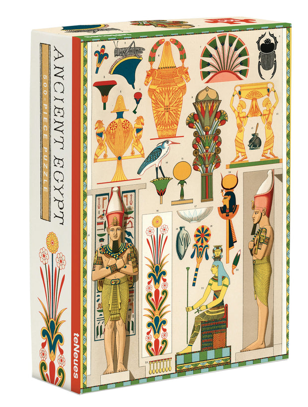 Cover image for teNeues - Puzzle: Ancient Egypt, 500 Piece, Full Color Artwork, Vintage Art, Compact Box, 14 x 19 in, isbn: 9781623258801