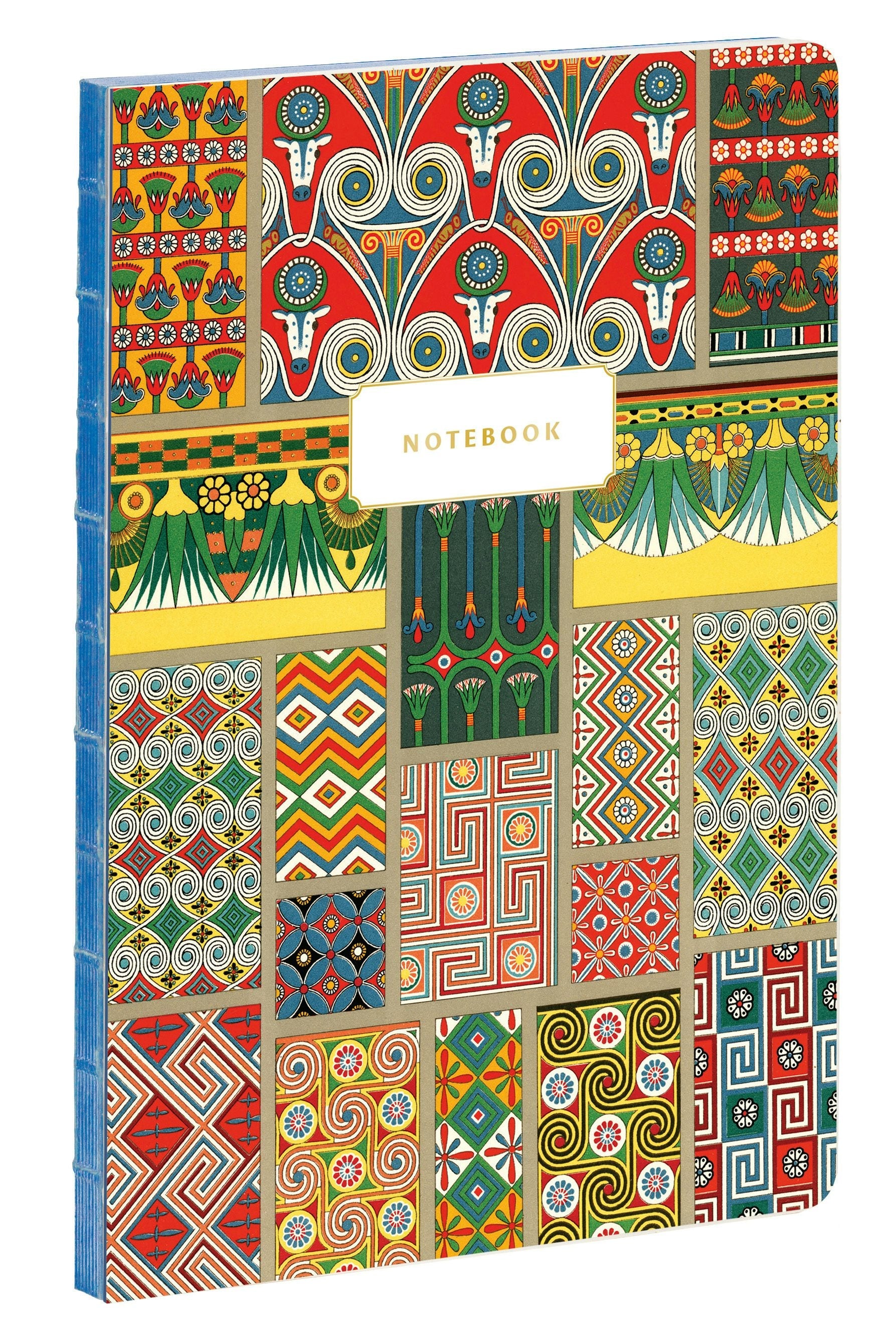 Book cover image for teNeues - A5 Notebook: Ancient Egypt Patterns, Paperback - 140 Lined Pages with Lay Flat Binding ISBN: 9781623258832