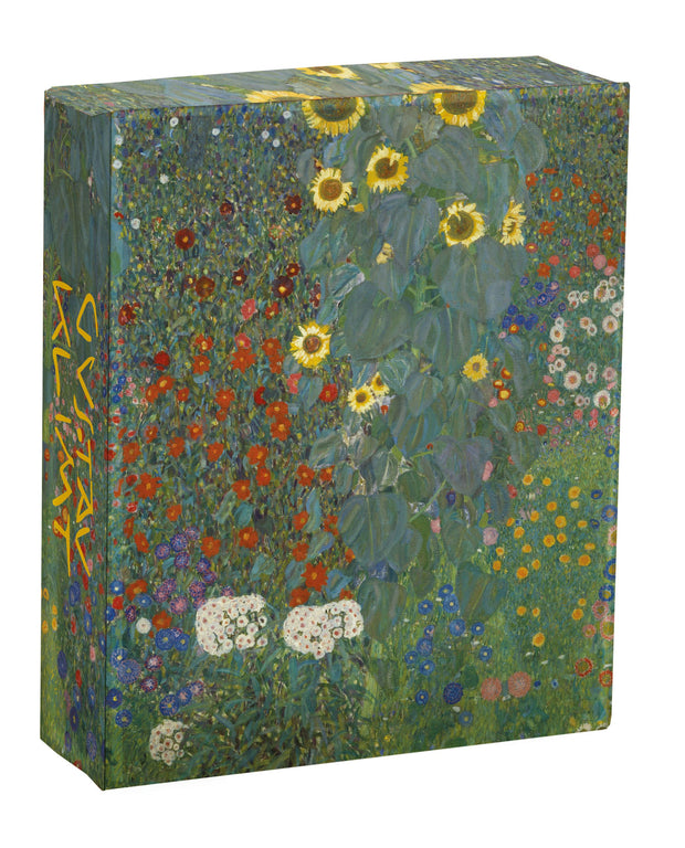 Cover image for teNeues - QuickNotes: Gustav Klimt Gardens, Notecards, 20 Full Color Notecards, 20 Classic White Envelopes, 4 Designs, Keepsake Box, Magnetic Enclosure, isbn: 9781623258955