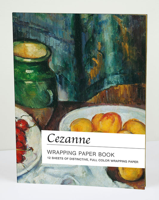 teNeues - Wrapping Paper Book: Cezanne, Paperback Book, Folded, Preforated Pages
