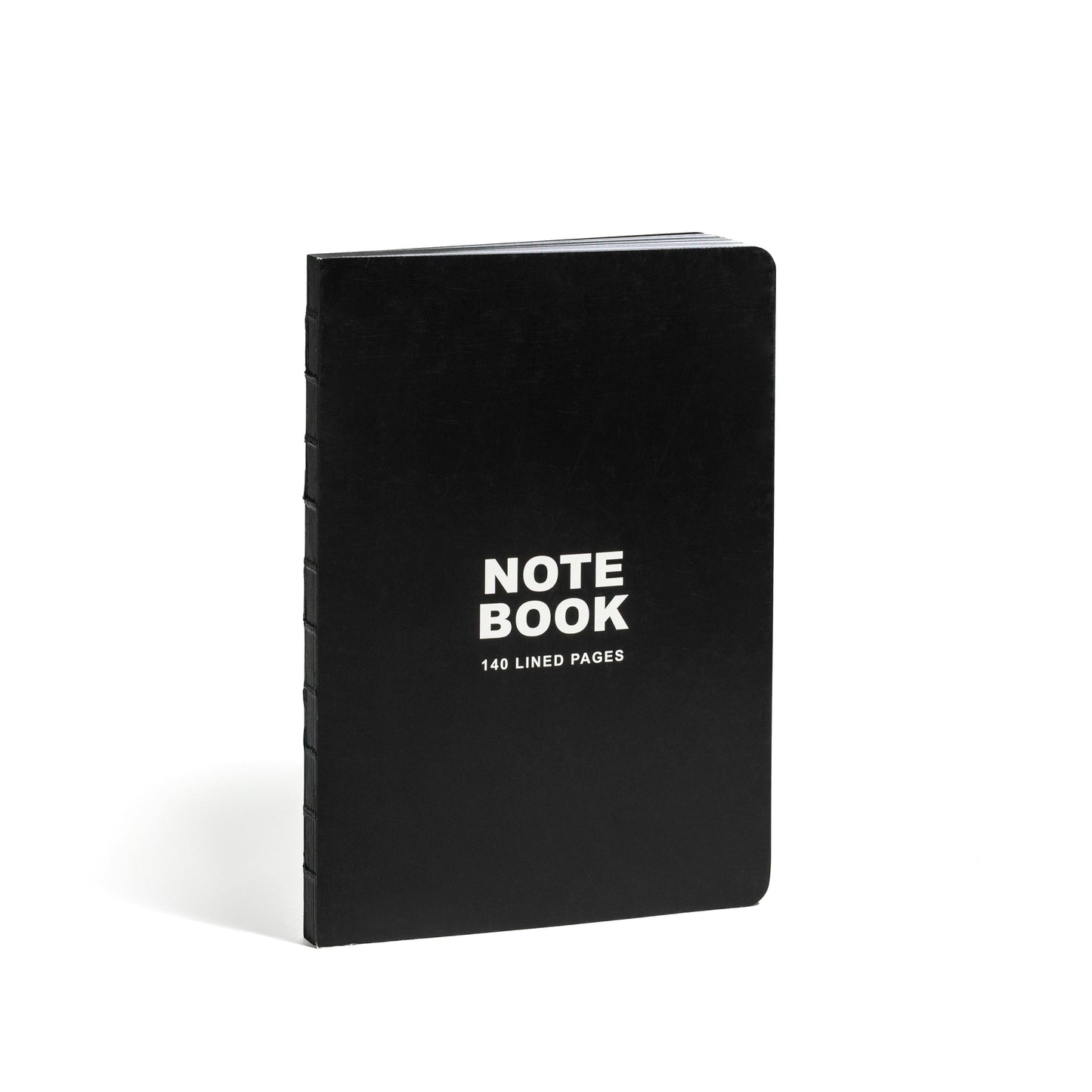 Book cover image for teNeues - Notebook Paperback A5 - 140 Lined Pages with Lay Flat Binding, Classic Black ISBN: 9781623259464