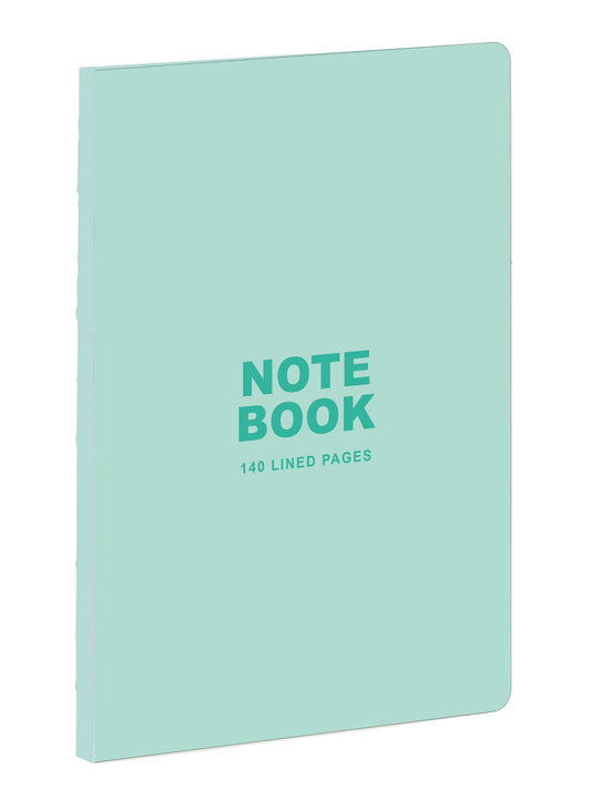 teNeues - A5 Notebook: Pastel Green, 140 Lined Pages, Raw Sewn Spine, Lays Flat