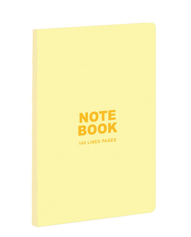 Cover image for teNeues - A5 Notebook: Pastel Yellow, 140 Lined Pages, Raw Sewn Spine, Lays Flat, isbn: 9781623259600