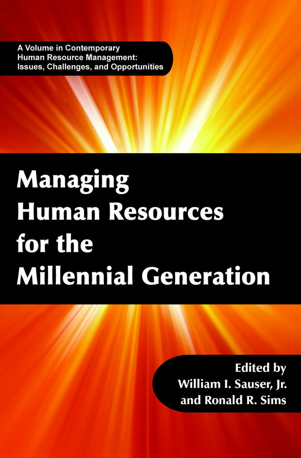 Cover image for Managing Human Resources for the Millennial Generation, isbn: 9781623960537