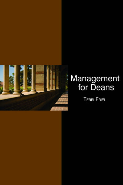 Cover image for Management for Deans, isbn: 9781623963446