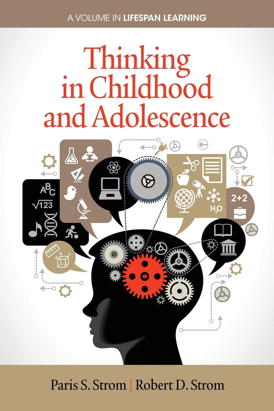 Book cover image for Thinking in Childhood and Adolescence ISBN: 9781623964337