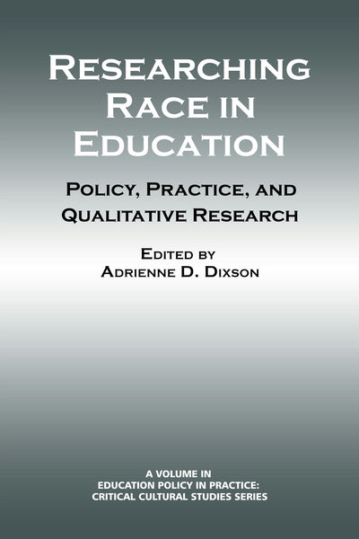 Cover image for Researching Race in Education, isbn: 9781623966768