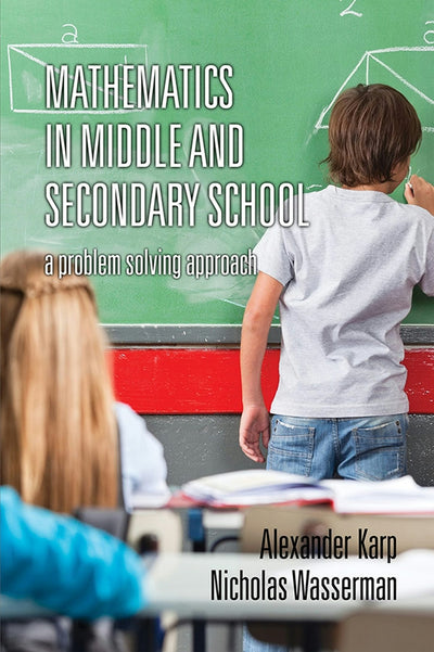 Cover image for Mathematics in Middle and Secondary School, isbn: 9781623968120