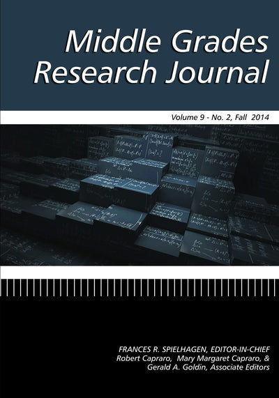 Cover image for Middle Grades Research Journal Vol 9 Issue 2, isbn: 9781623968281