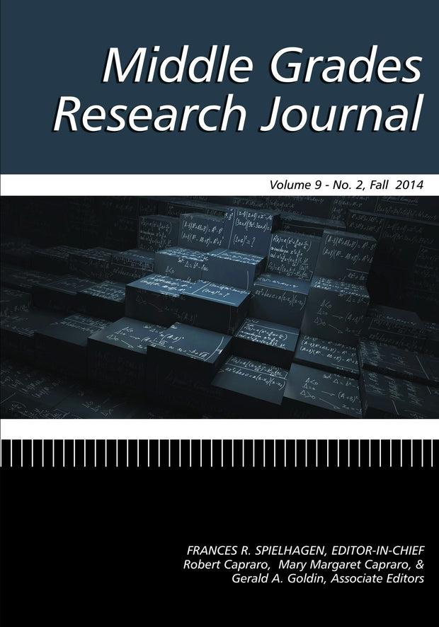 Cover image for Middle Grades Research Journal Vol 9 Issue 2, isbn: 9781623968281