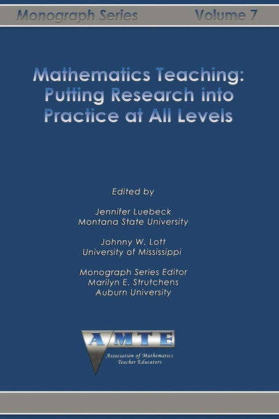 Cover image for Mathematics Teaching, isbn: 9781623969530