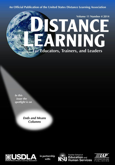 Cover image for Distance Learning Magazine Vol 11 Issue 4, isbn: 9781623969967