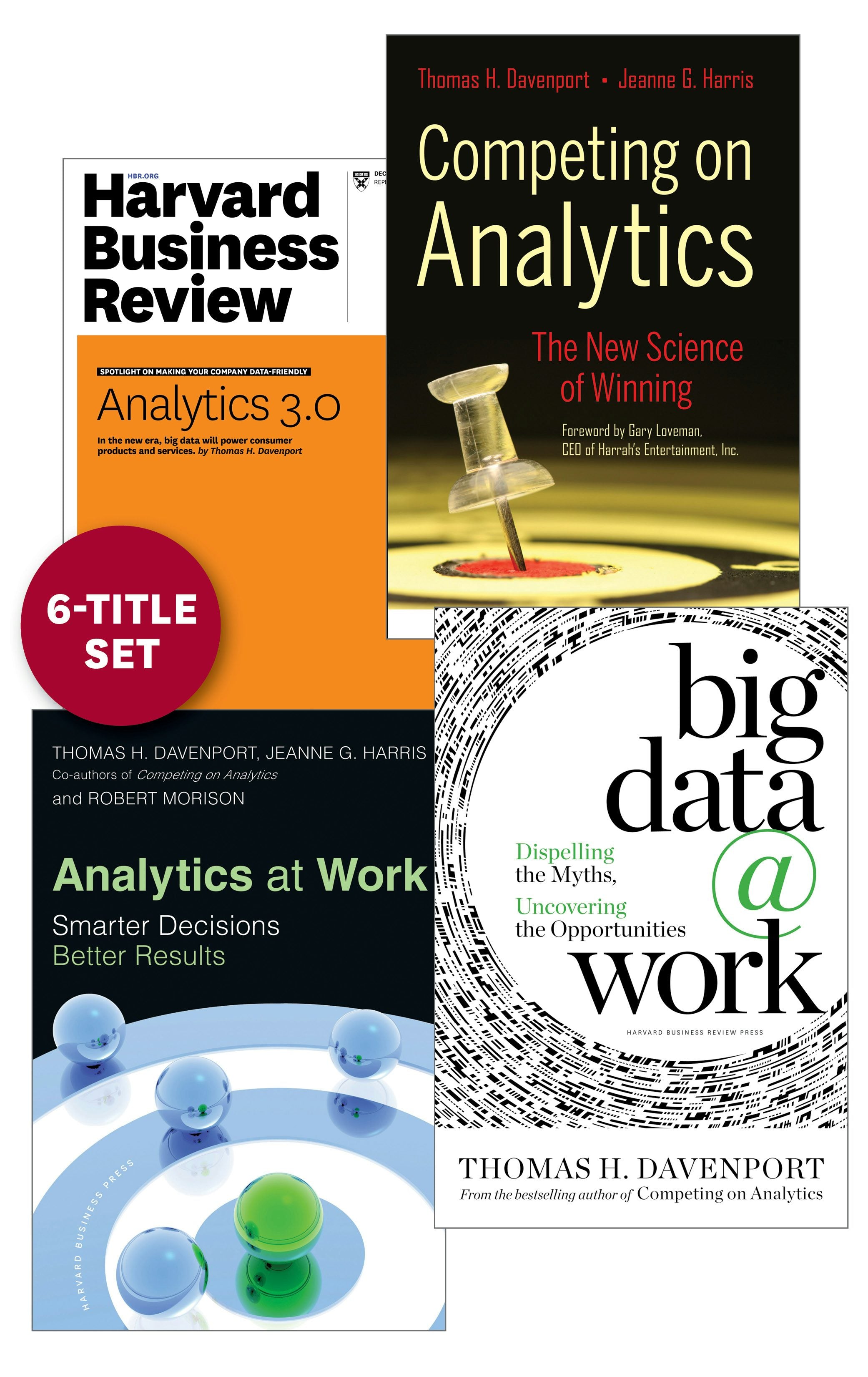 Book cover image for Analytics and Big Data: The Davenport Collection (6 Items) ISBN: 9781625277749