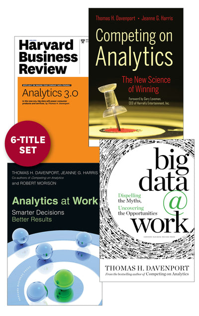 Cover image for Analytics and Big Data: The Davenport Collection (6 Items), isbn: 9781625277749