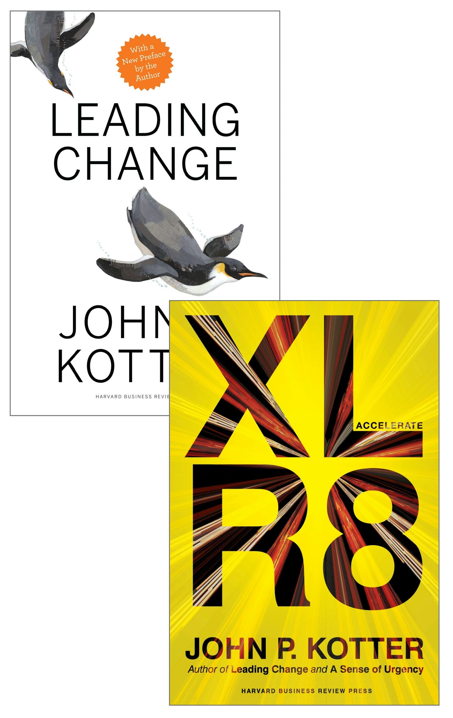 Book cover image for Kotter on Accelerating Change (2 Books) ISBN: 9781625277862