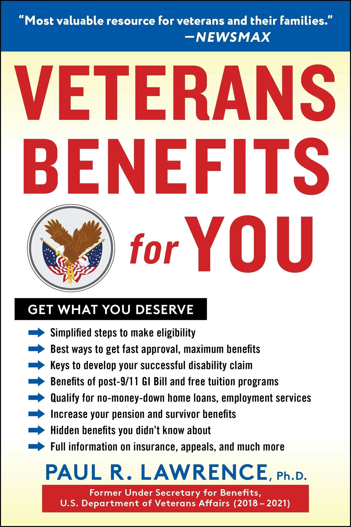 Book cover image for Veterans Benefits for You ISBN: 9781630062163