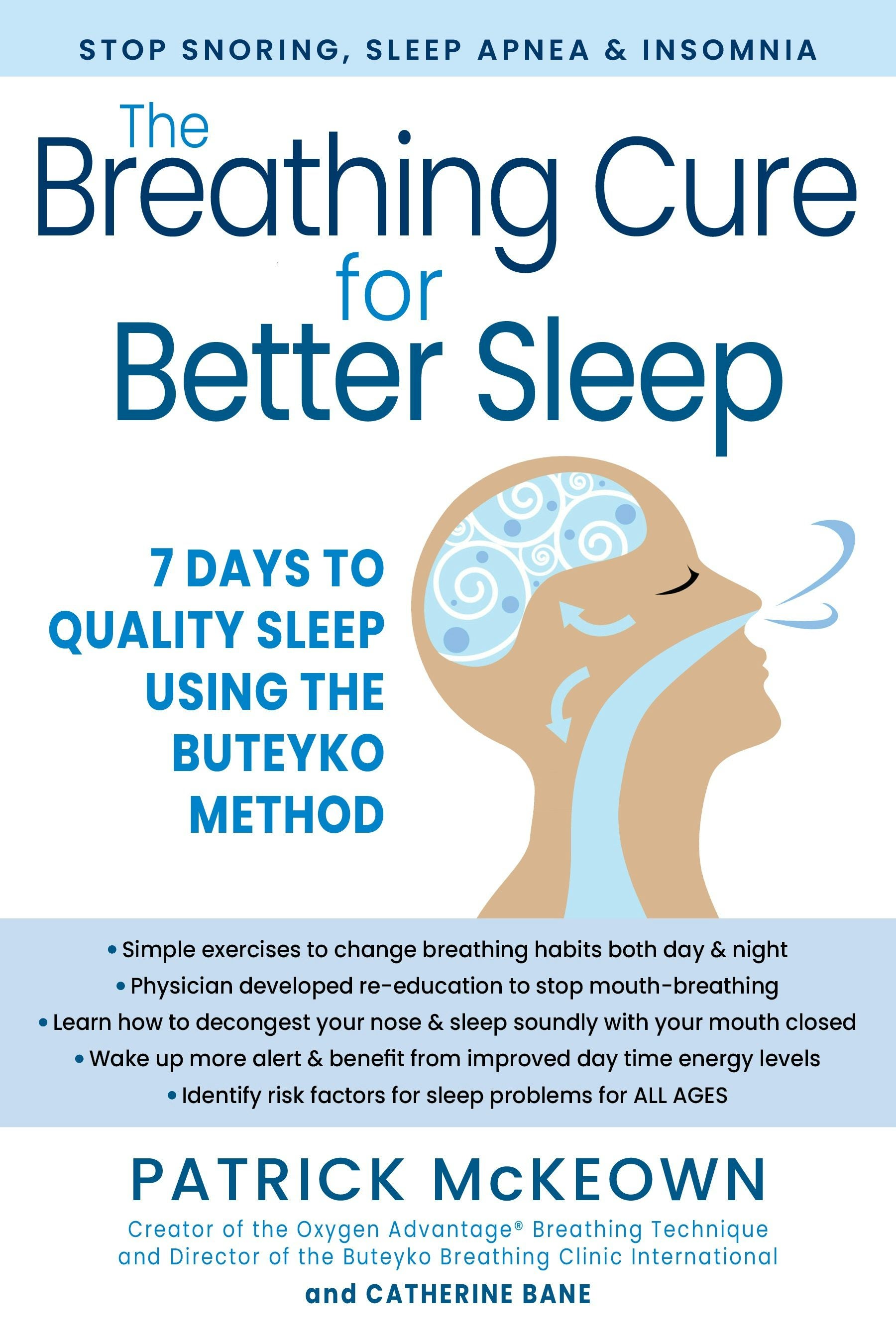 Book cover image for The Breathing Cure for Better Sleep ISBN: 9781630063078