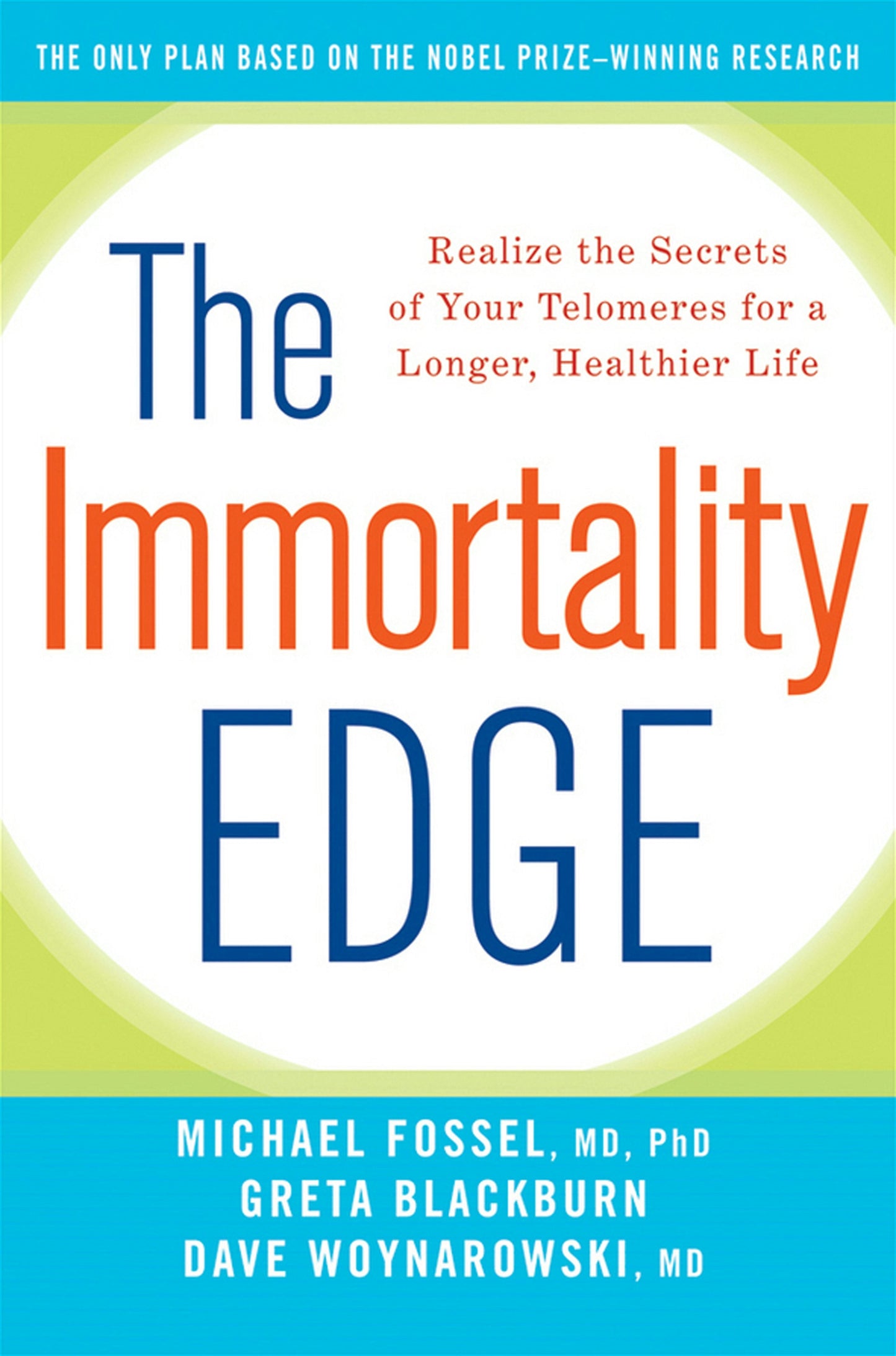 Book cover image for The Immortality Edge ISBN: 9781630260194