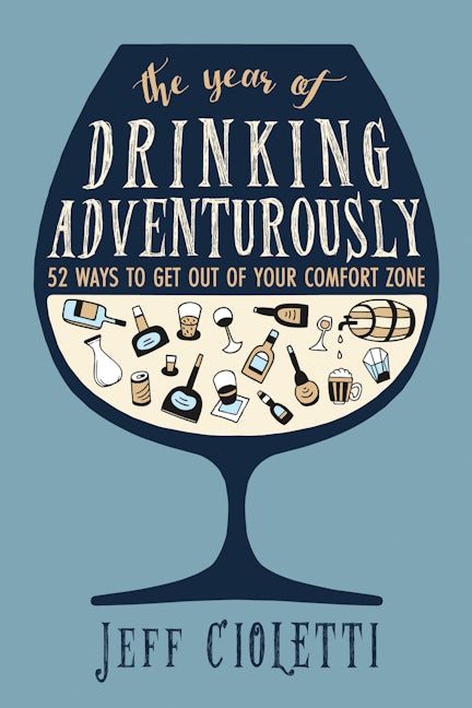 Book cover image for The Year of Drinking Adventurously ISBN: 9781630267582