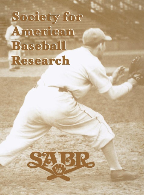 Book cover image for Society of American Baseball Research ISBN: 9781630269715