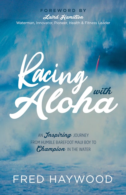 Book cover image for Racing with Aloha ISBN: 9781631953712