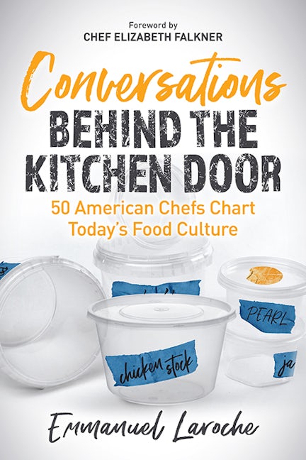 Book cover image for Conversations Behind the Kitchen Door ISBN: 9781631959172