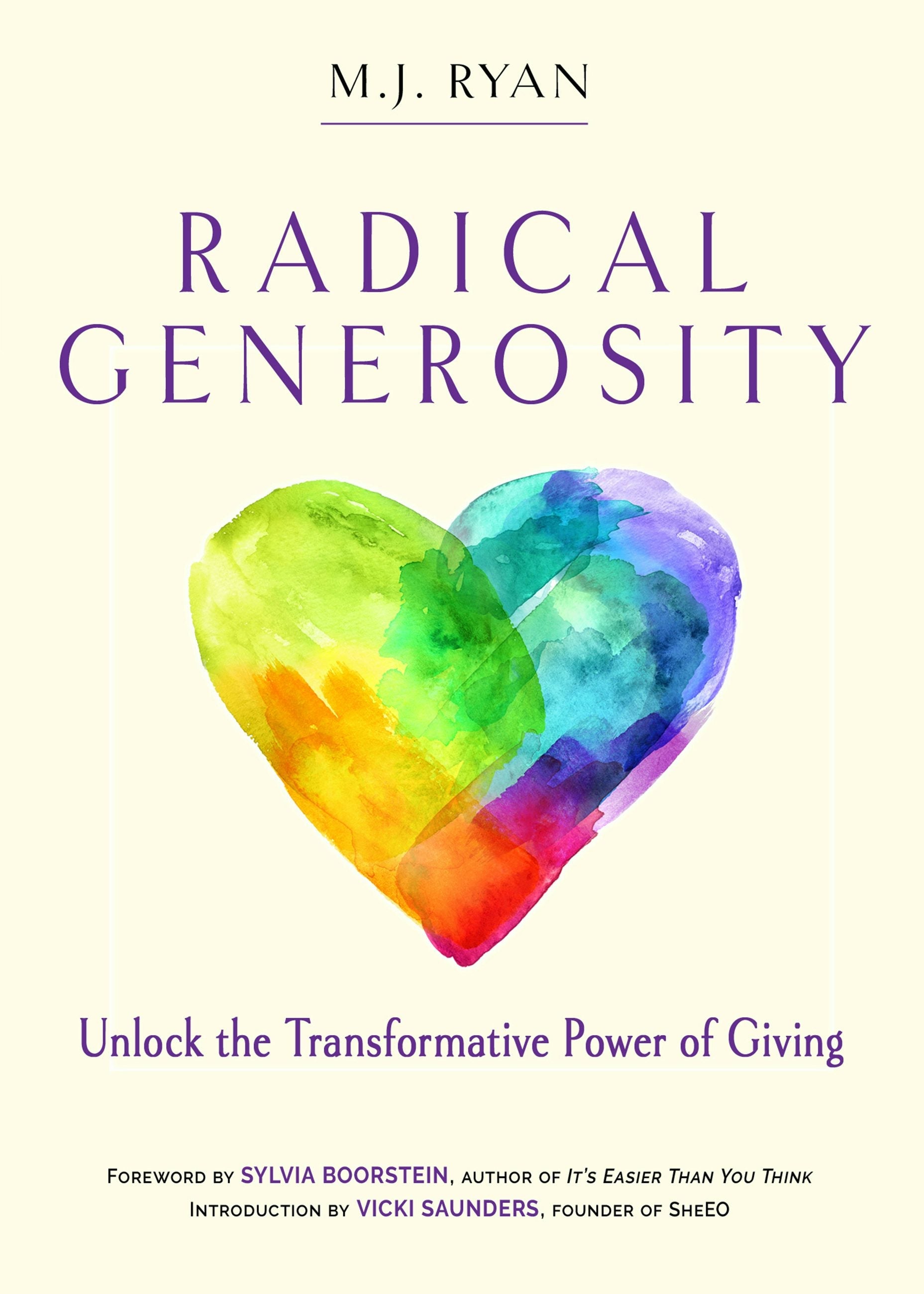 Book cover image for Radical Generosity ISBN: 9781633410985
