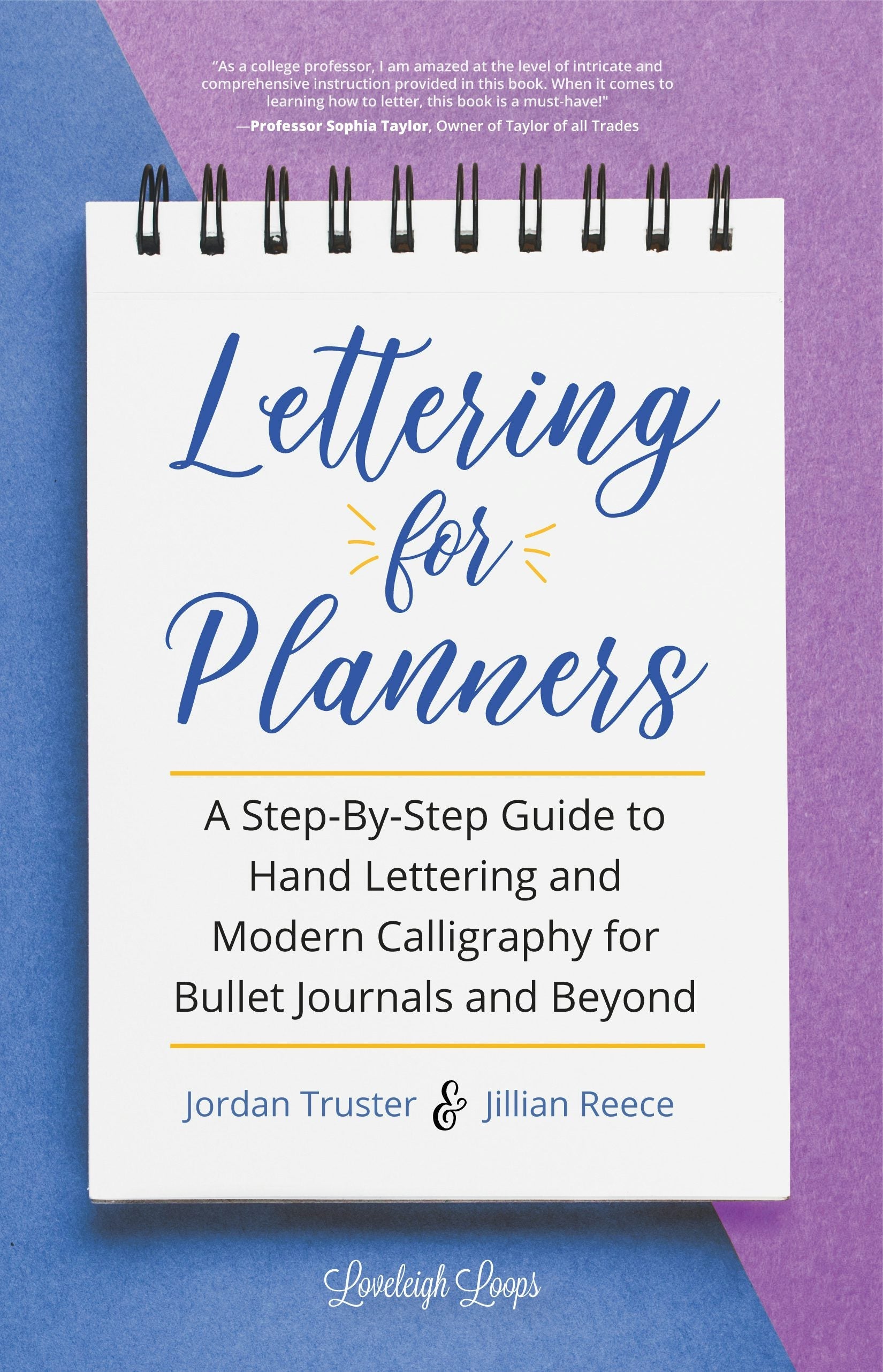 Book cover image for Lettering for Planners ISBN: 9781633539259